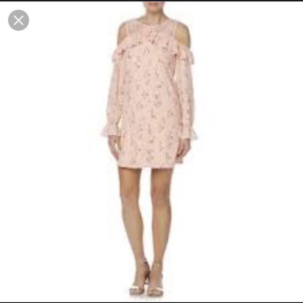 Attention Juniors Cold Shoulder Dress. Size small - Picture 2 of 4
